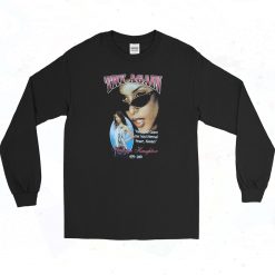 Aaliyah Try Again Memorial Rap Long Sleeve Shirt