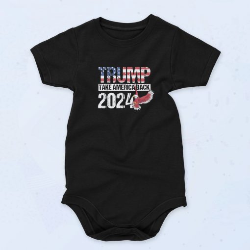 Donald Trump Tulsi Gabbard 2024 Baby Onesie