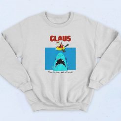 Claus Santa Jaws Paws Sweatshirt