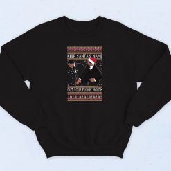 Slap Will Chris Christmas Sweatshirt