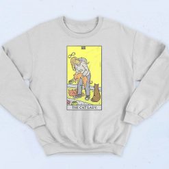 Tarot Card The Cat Lady Sweatshirt