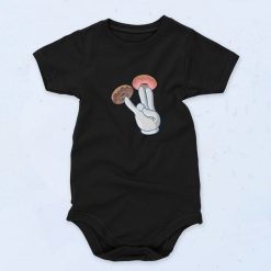 2 In The Pink 1 In the Stink Dirty Donuts Baby Onesie