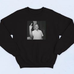 Martin Luther King Middle Finger Retro Sweatshirt