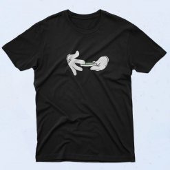 Mickey Mouse Rolling the Joint 90s T Shirt
