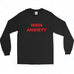 David Cronenberg High Anxiety Long Sleeve Shirt