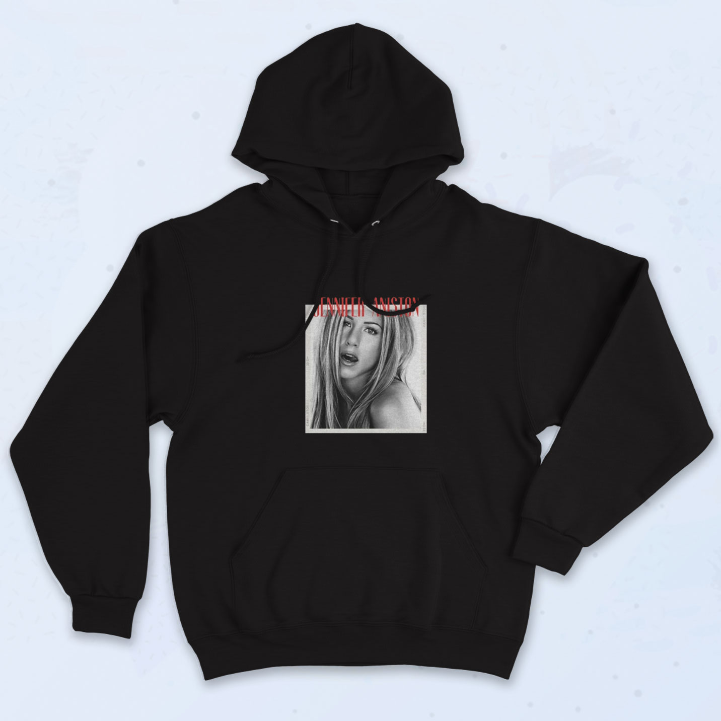 Jennifer Aniston Homage Poster Hoodie - 90sclothes.com