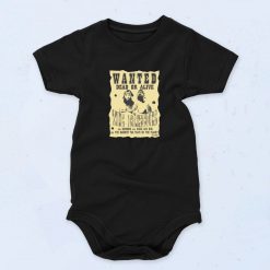 The Briscoes Wanted Dead or Alive Baby Onesie