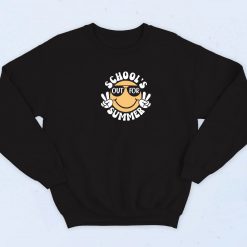 Smiley Schools Out For Summer 90s Sweatshirt