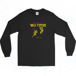 8 Bit Wutang 90s Artwork Long Sleeve Shirt
