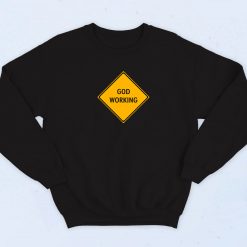God Working 90s Retro Sweatshirt