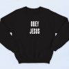 Obey Jesus Retro 90s Sweatshirt