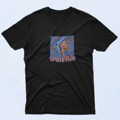 Spiderman 8 Bit 90s Style T Shirt