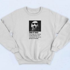 Take It Easy Retro 90s Sweatshirt