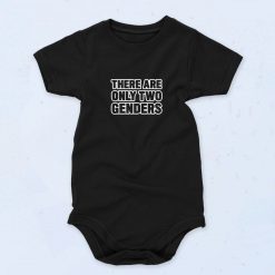 There Are Only Two Genders 90s Baby Onesie