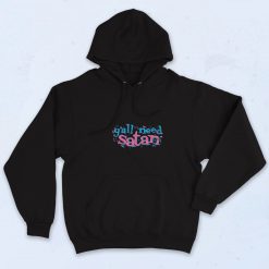 Y’all Need Satan Graphic 90s Hoodie