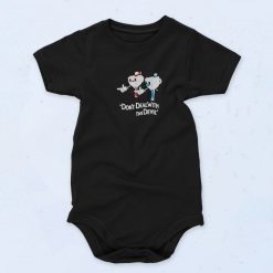 Don’t Deal With The Devil Cuphead Pulp Fiction 90s Baby Onesie