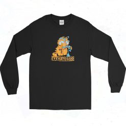 Eyehategod Garfield Vintage 90s Long Sleeve Shirt