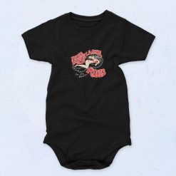 Free Moustache For The Ladies Rides 90s Baby Onesie