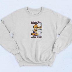 Garfield Behold the Wonder Funny Sweatshirt