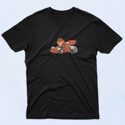 Garfield Racing 90s Style T Shirt