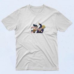 Wonder Woman Punching Donald Trump 90s Style T Shirt