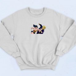 Wonder Woman Punching Donald Trump 90s Sweatshirt
