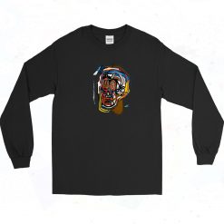 Jean Michel Basquiat American Artist 90s Long Sleeve Shirt