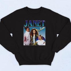 Janet Jackson Homage Style 90s Sweatshirt Street Style