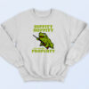 Frog Hippity Hoppity Get Off My Property 90s Sweatshirt