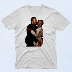 Kanye West Kissing Kanye Parody 90s T Shirt Style