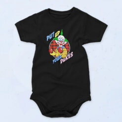 Killer Klowns Put Up Your Dukes Vintage Band Baby Onesie