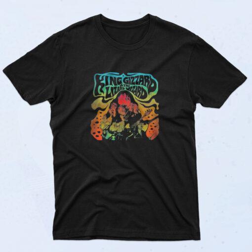 King Gizzard And The Lizard Wizard Psychedelic Vintage Band T Shirt
