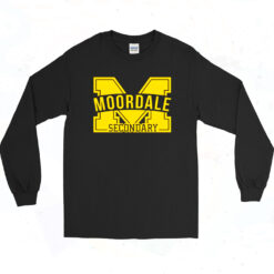 Moordale Secondary School Vintage Long Sleeve Shirt