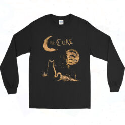 The Cure Moon Vintage Long Sleeve Shirt
