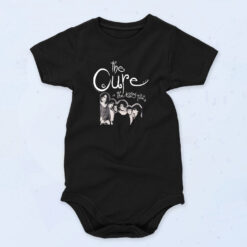 The Cure The Kissing Tour Vintage Band Baby Onesie