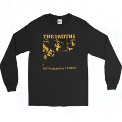 The Smiths The World World Won't Listed Vintage Long Sleeve Shirt