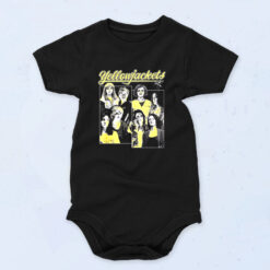 Yellowjackets Tonal Character Parallels Vintage Band Baby Onesie
