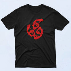 666 Symbol The Omen 90s Oversized T shirt