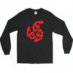 666 Symbol The Omen Long Sleeve Tshirt