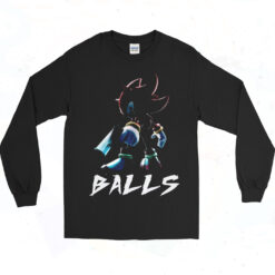 Balls Shadow The Hedgehog Sonic Long Sleeve Tshirt
