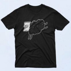 Bart Of Sheep 90s Oversized T shirt