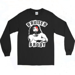 Bruiser Brody 80s Wrestling Legend Long Sleeve Tshirt