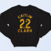 Caitlin 22 Clark Basket Cotton Sweatshirt