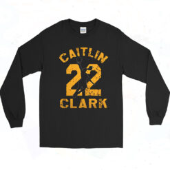 Caitlin 22 Clark Basket Long Sleeve Tshirt