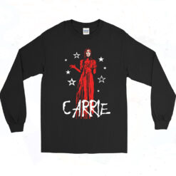 Carrie Old Horror Movie Long Sleeve Tshirt