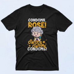 Condoms Rose Condoms 90s Oversized T shirt