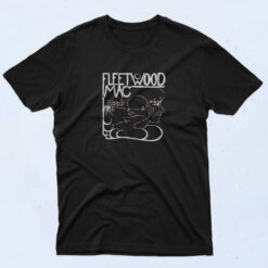 Fleetwood Mac Line Art 90s Oversized T shirt