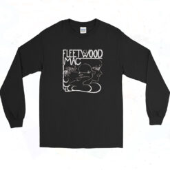 Fleetwood Mac Line Art Long Sleeve Tshirt