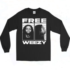 Free Weezy Lil Wayne Long Sleeve Tshirt