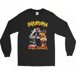 Hulk Hogan Hulkmania Long Sleeve Tshirt